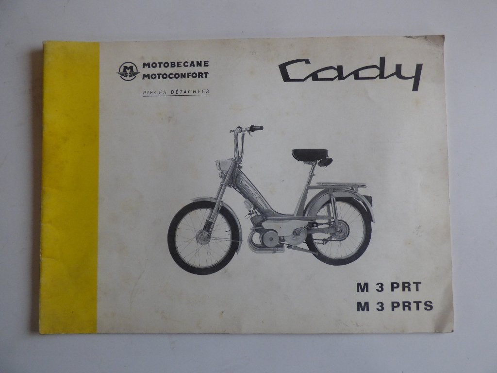 MOTOBECANE MOTOCONFORT CADY TYPE M3PRT/PRTS ONDERDELENLIJST, Ophalen of Verzenden, Gebruikt