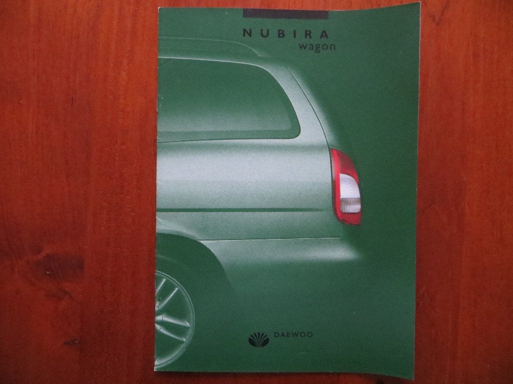 Daewoo Nubira Wagon (april 1998) met bijlage, Ophalen of Verzenden, Nieuw, Overige merken