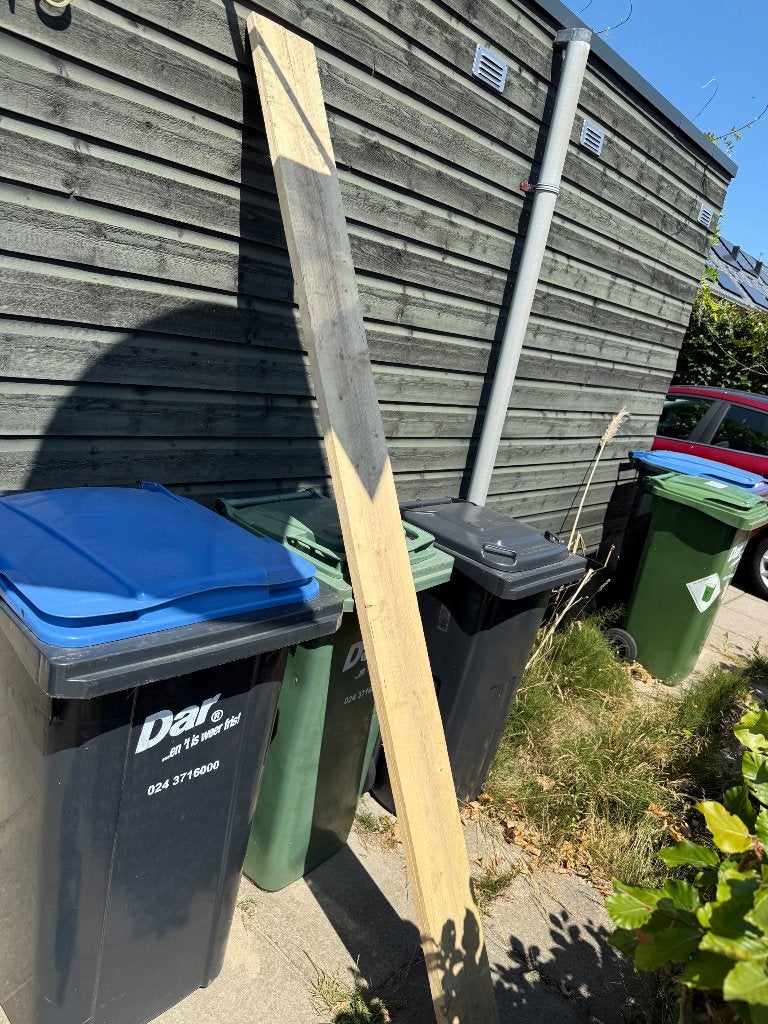 Steiger houten plank, Ophalen, 25 tot 50 mm, Zo goed als nieuw, Plank