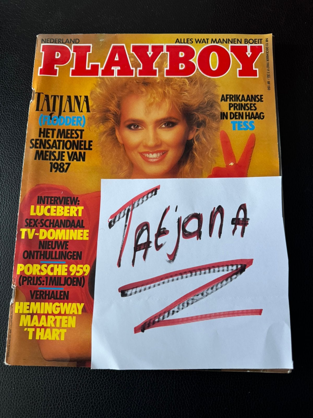 playboy met tatjana per stuk 19,50, Ophalen of Verzenden, 1980 tot heden, Tijdschrift