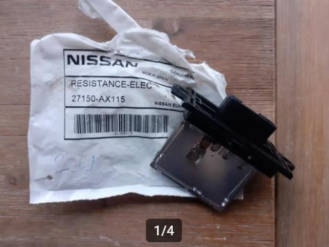KACHELWEERSTAND - NIEUW - NISSAN Micra K12 / Note E11 /Nv200, Verzenden, Nieuw, Nissan
