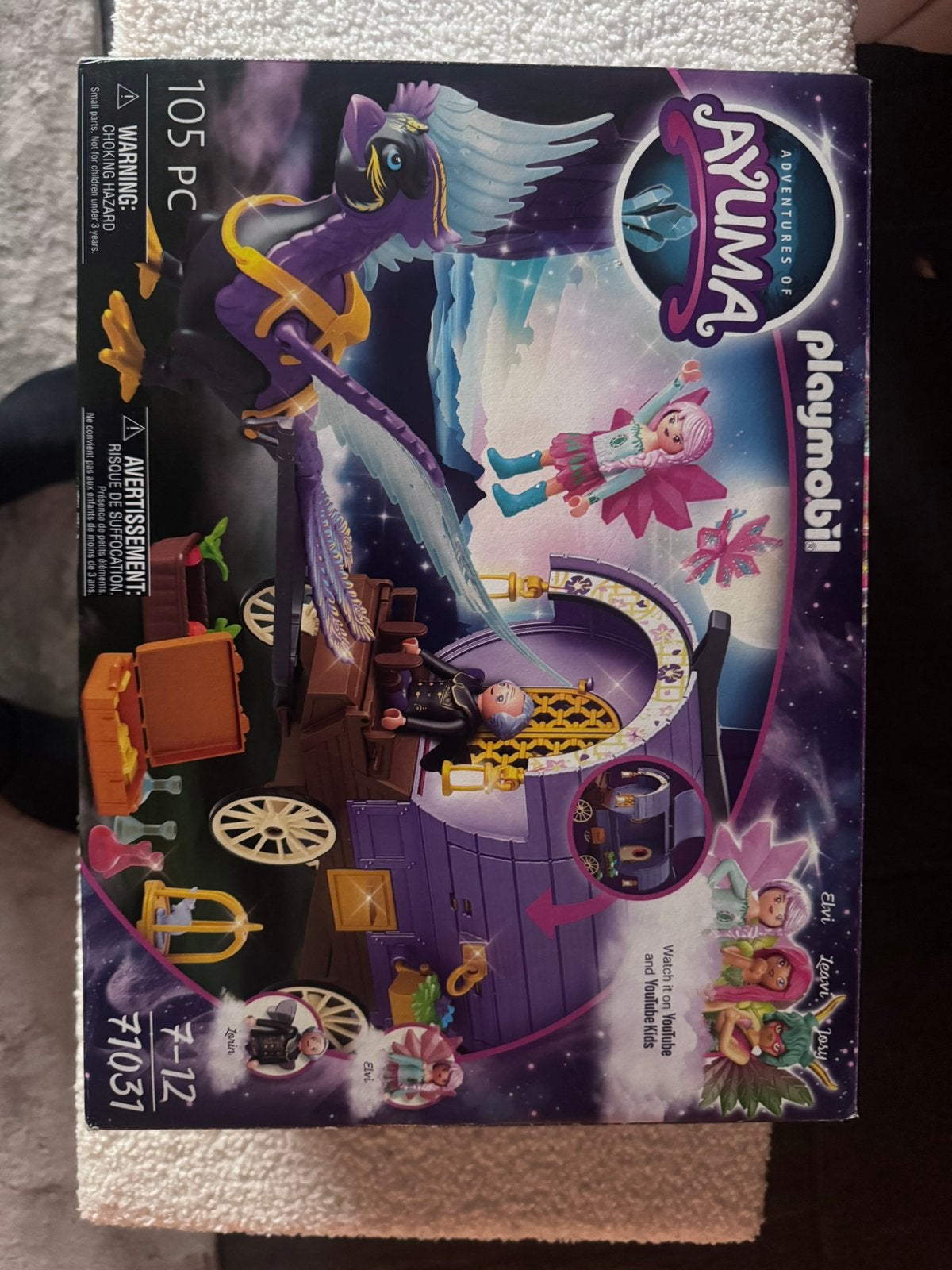 Playmobil Ayuma Avonturen: Vliegend Eenhoorn Kasteel 71031, Ophalen, Nieuw, Meisje