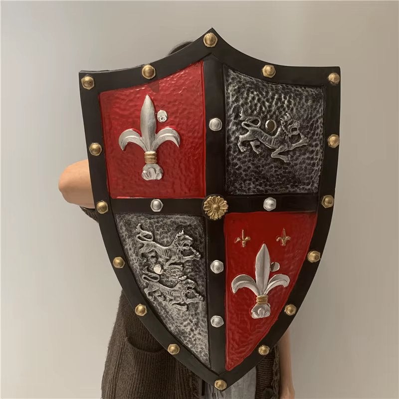 Middeleeuws ridder schild (larp middeleeuwen), Kleding | Heren, Verzenden, Nieuw, Historisch, Accessoires