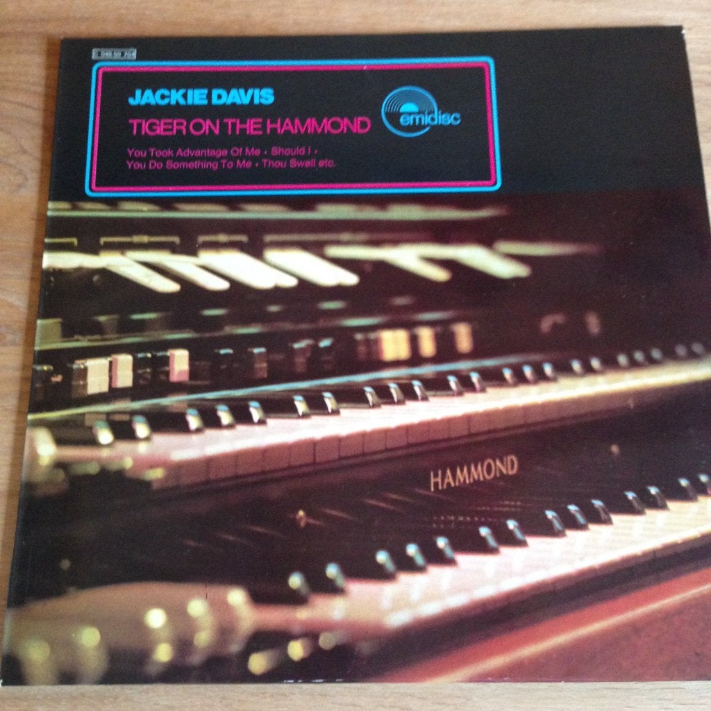 Jackie Davis - Tiger On The Hammond LP, Ophalen, 12 inch, Jazz, LP