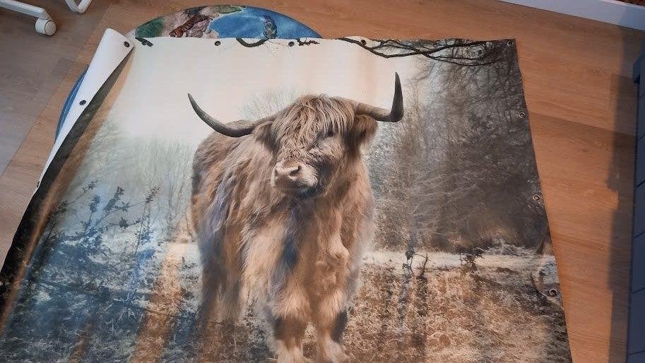 Tuinposter, Ophalen, Gebruikt