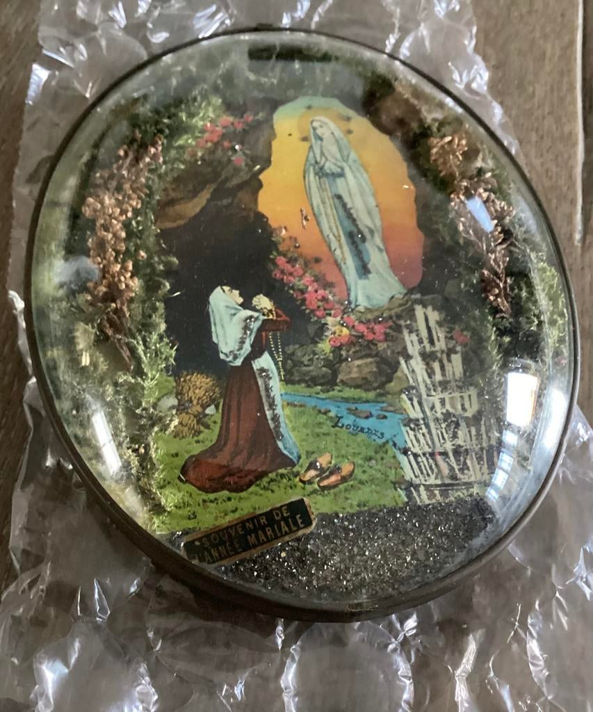 Lourdes mooie wandhanger …, Antiek en Kunst, Ophalen of Verzenden