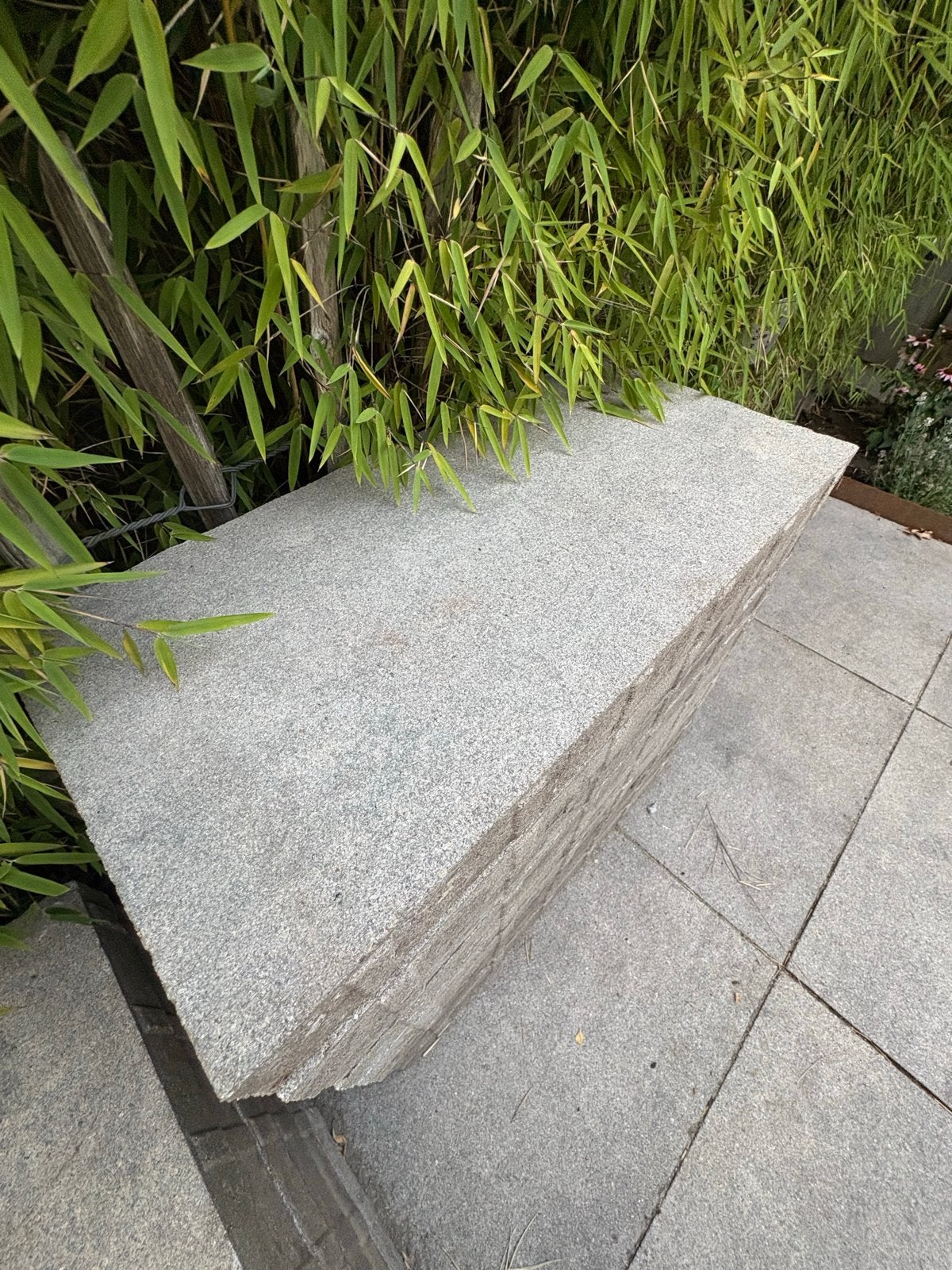 Moderne betontegels: 6x 60x60 cm en 10x 60x30 cm, Ophalen, Gebruikt, 5 tot 10 m², Beton