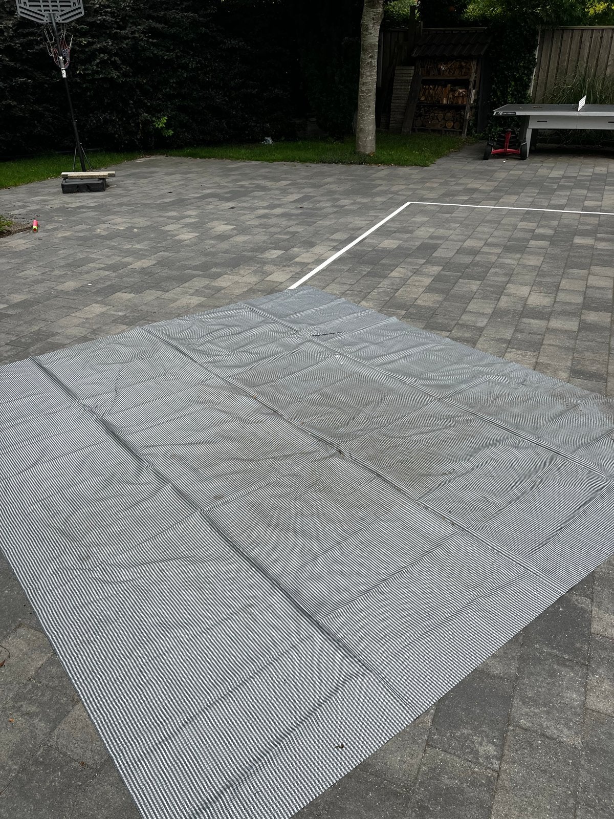 Kampeer vloerkleed 3x3.30m voor caravan of camper, Caravans en Kamperen, Caravan accessoires, Gebruikt, Ophalen of Verzenden