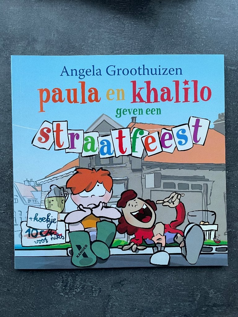 Paula en Khalilo geven een straatfeest Angela Groothuizen, Ophalen, Gelezen, Fictie algemeen