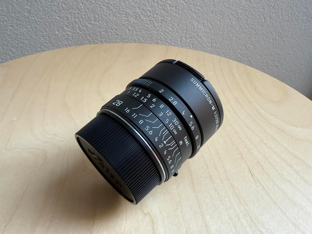 Leica Summicron M 28mm 2.0 ASPH 11725 Matte Black Paint Lens, Ophalen of Verzenden, Nieuw