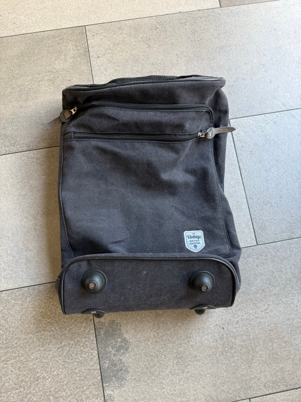 Vintage Norländer Collection 69 reistas met wieltjes nieuw!, Ophalen, 40 tot 60 cm, 30 cm of meer, Zwart