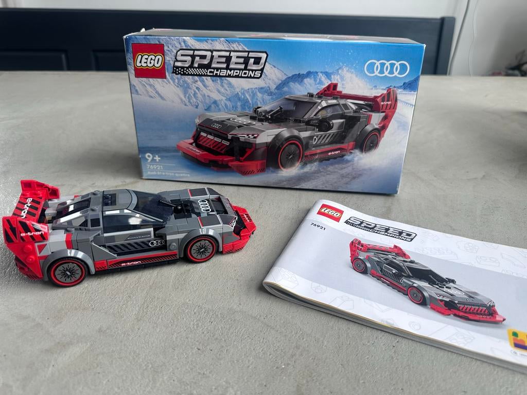 LEGO Speed Champions Audi S1 e-tron quattro (76921), Lego, Zo goed als nieuw, Compleet, Complete set