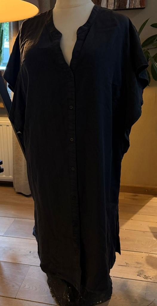 Saint Tropez jurk, Zwart, Ophalen of Verzenden, Zo goed als nieuw, Maat 36 (S)