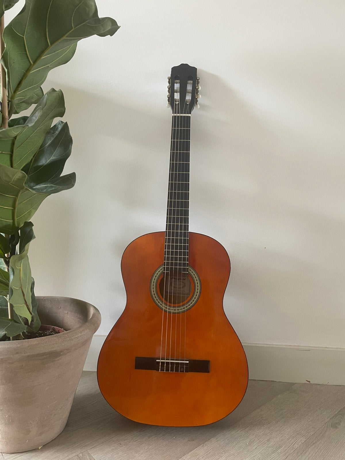 Akoestische gitaar heel weinig gebruikt, Ophalen of Verzenden, Zo goed als nieuw, Klassieke of Spaanse gitaar