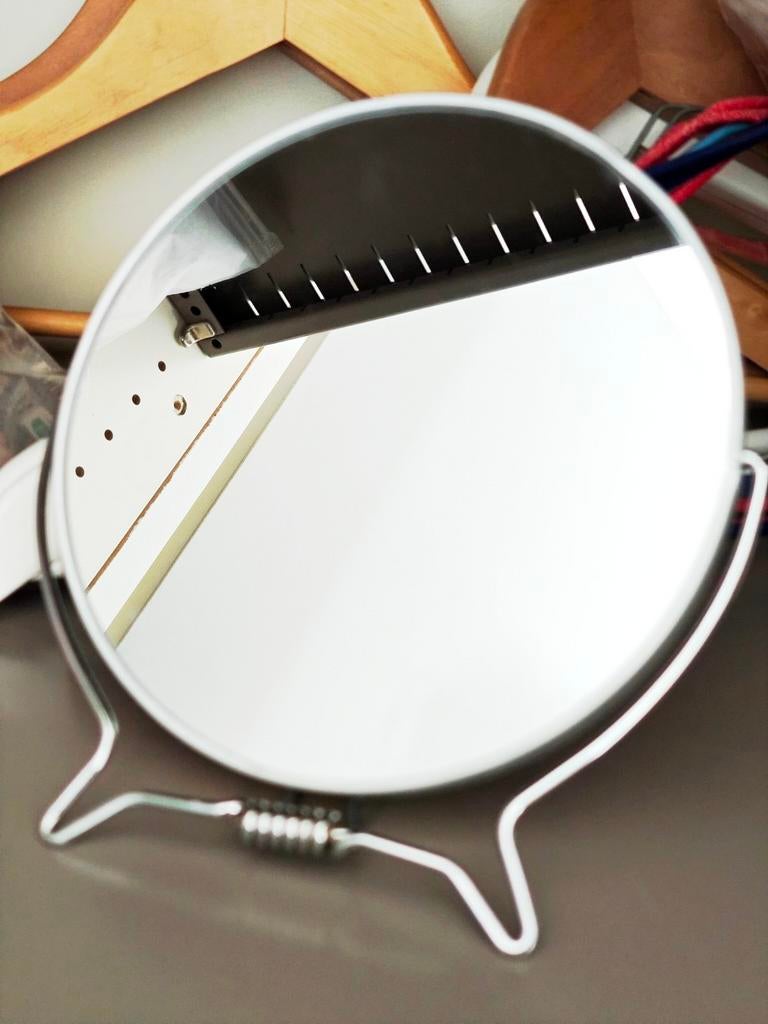 mirror, Huis en Inrichting, Tafels | Salontafels, Ophalen, Minder dan 50 cm, 50 tot 100 cm, Rond