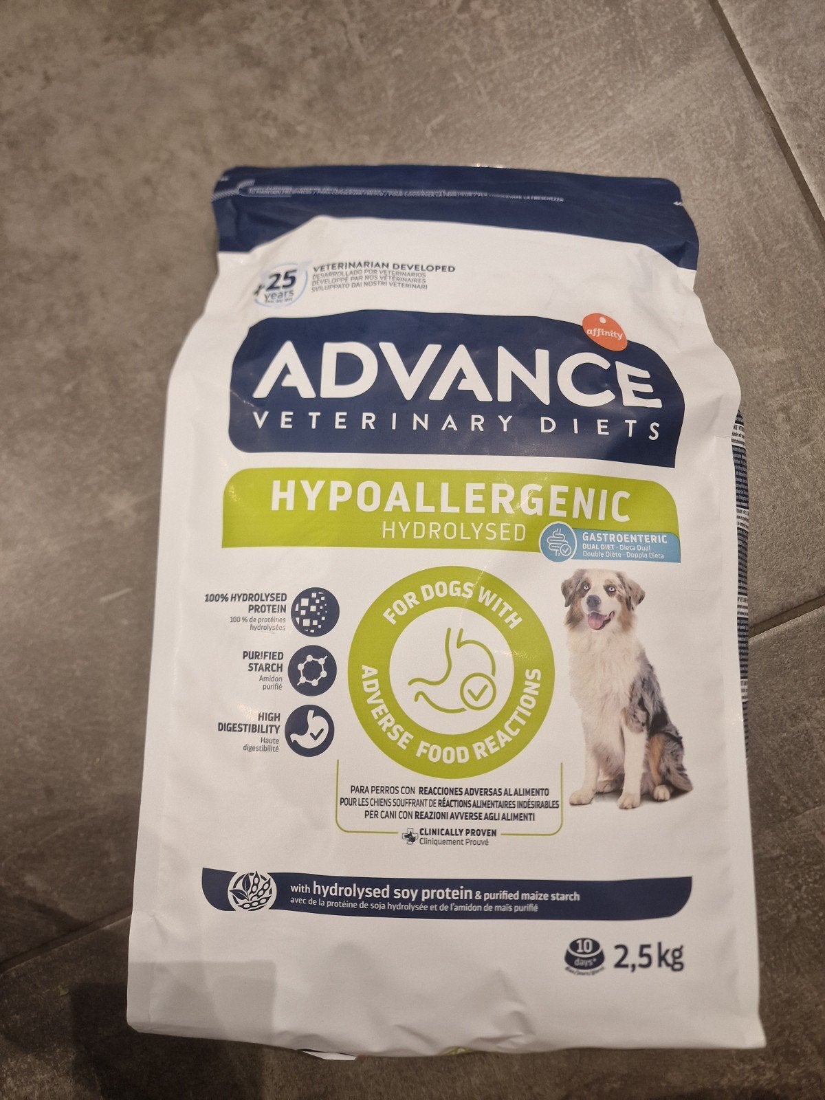 Advance hypoallergenic hondenbrokken 2*2,5kg, Dieren en Toebehoren, Dierenvoeding, Ophalen of Verzenden, Hond