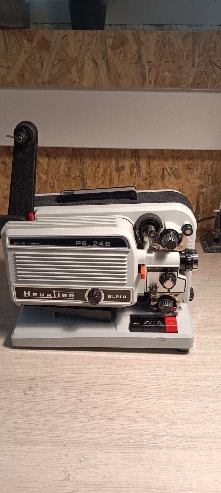 Heurtier P6_24B Bi-Film Projector - Vintage Filmprojector, Ophalen of Verzenden, Accessoire