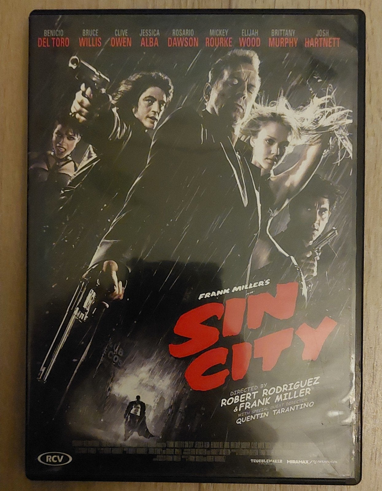 DVD - Sin City - Bruce Willis, Vanaf 16 jaar, Ophalen of Verzenden, Zo goed als nieuw, Actie