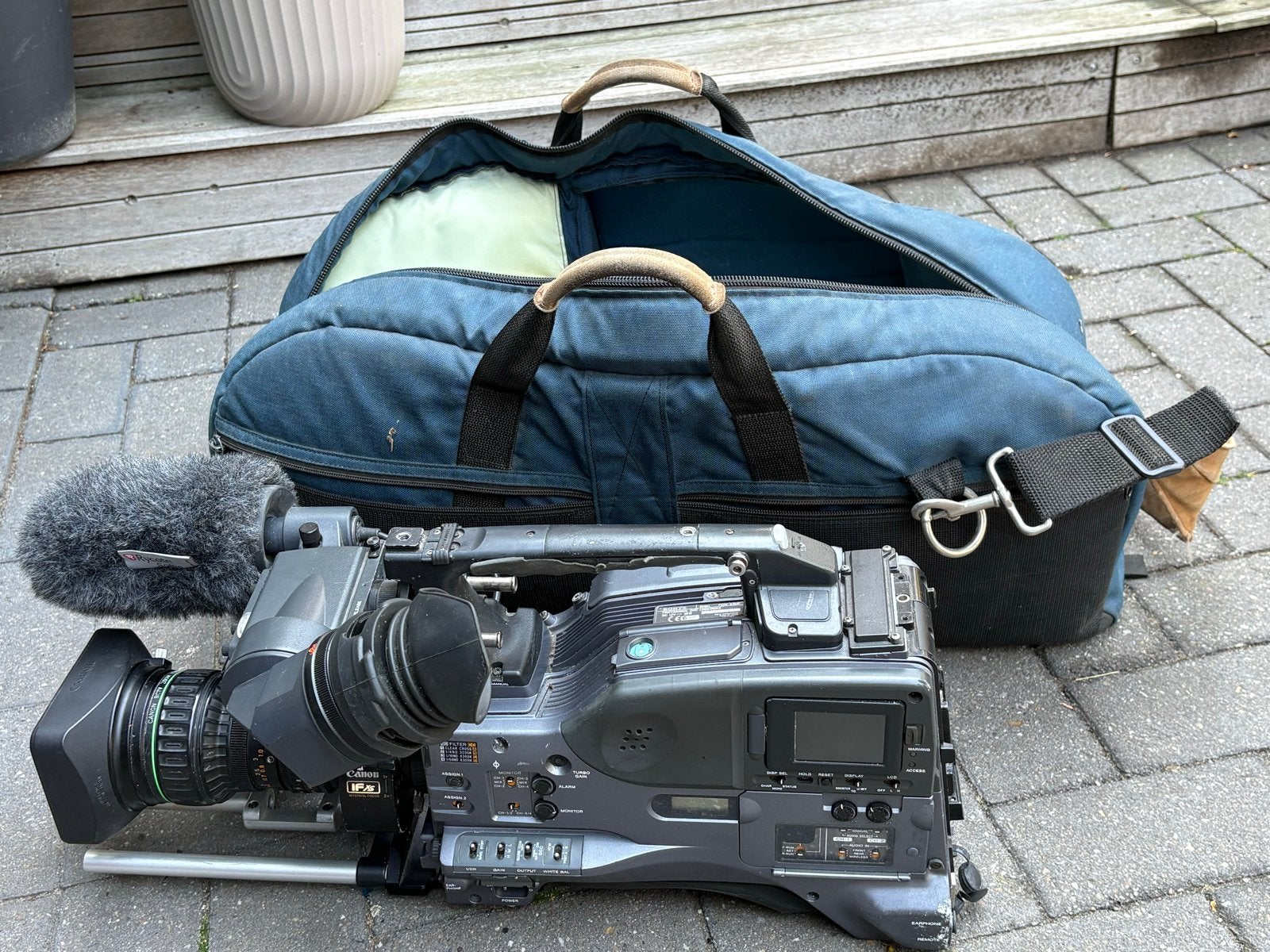Sony XDCAM Professionele Videocamera met Canon Lens, Gebruikt, 20x of meer, Overige soorten, Ophalen of Verzenden