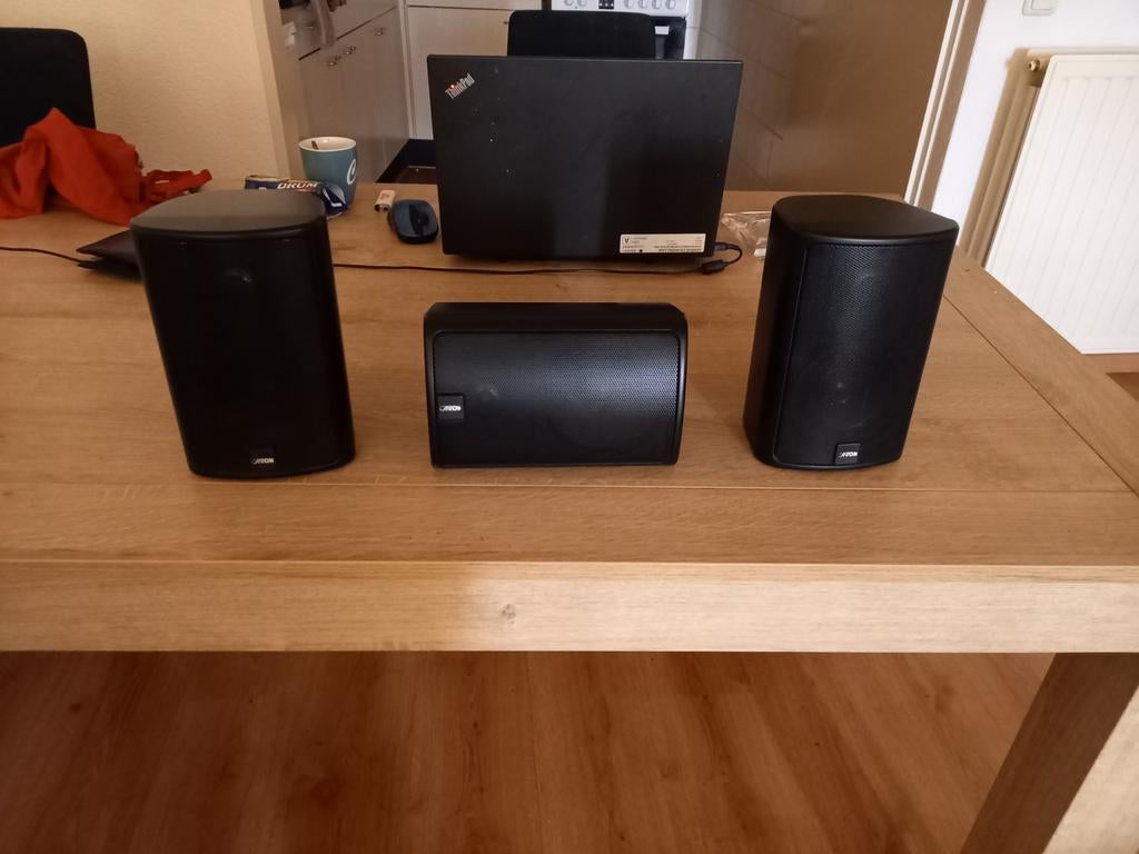 Canton 2 front+centerspeaker plus x, Ophalen of Verzenden, 60 tot 120 watt, Overige merken