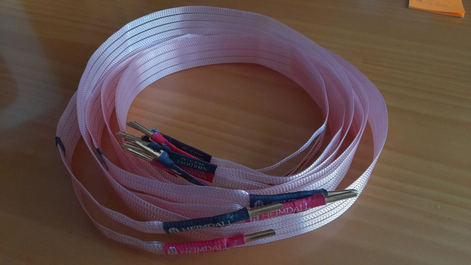 NORDOST HEIMDALL 2, Audio, Tv en Foto, Audiokabels en Televisiekabels, Ophalen of Verzenden, Zo goed als nieuw, Minder dan 2 meter