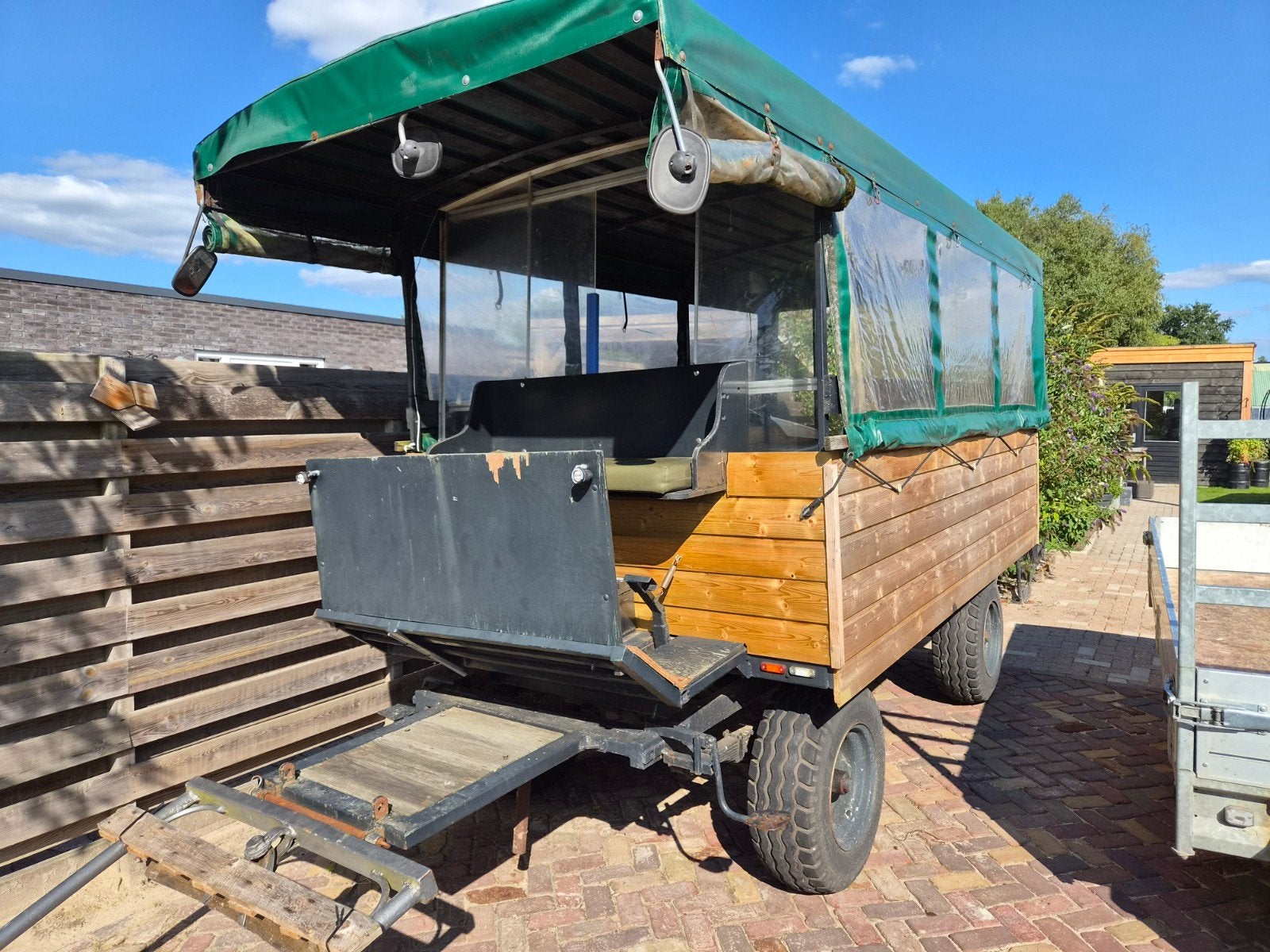 huifkar, tramwagen, Jan plezier, schaftkeet,  schaftwagen, Tuin en Terras, Ophalen of Verzenden, 20 m² of meer