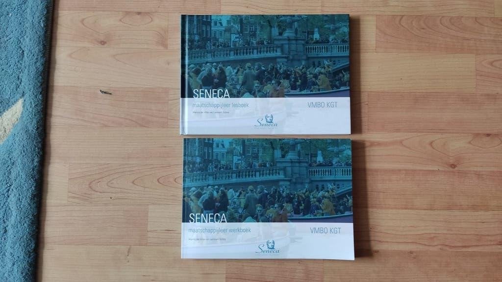 Seneca maatschappijleer werkboek vmbo kgt, Ophalen of Verzenden, Zo goed als nieuw