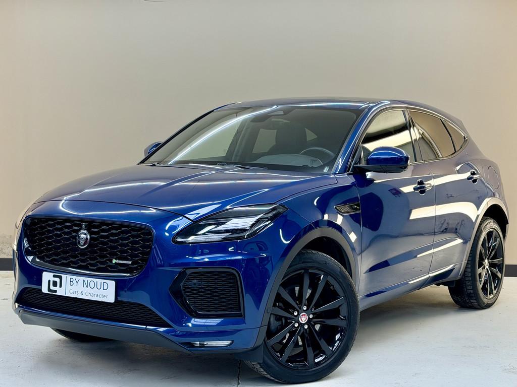 Jaguar E-Pace 1.5 P300e AWD R-Dynamic HSE, 309Pk, 2021, Voll, Auto's, Jaguar, Automaat, Zwart, Blauw, Bedrijf