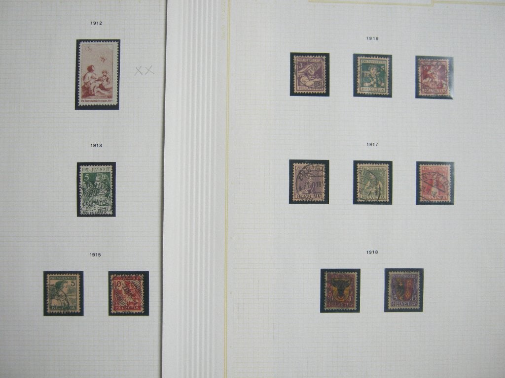 Pro Juventute en Pro Patria 1912 / 1966 - CW. € 1.944,40, Ophalen of Verzenden, Gestempeld