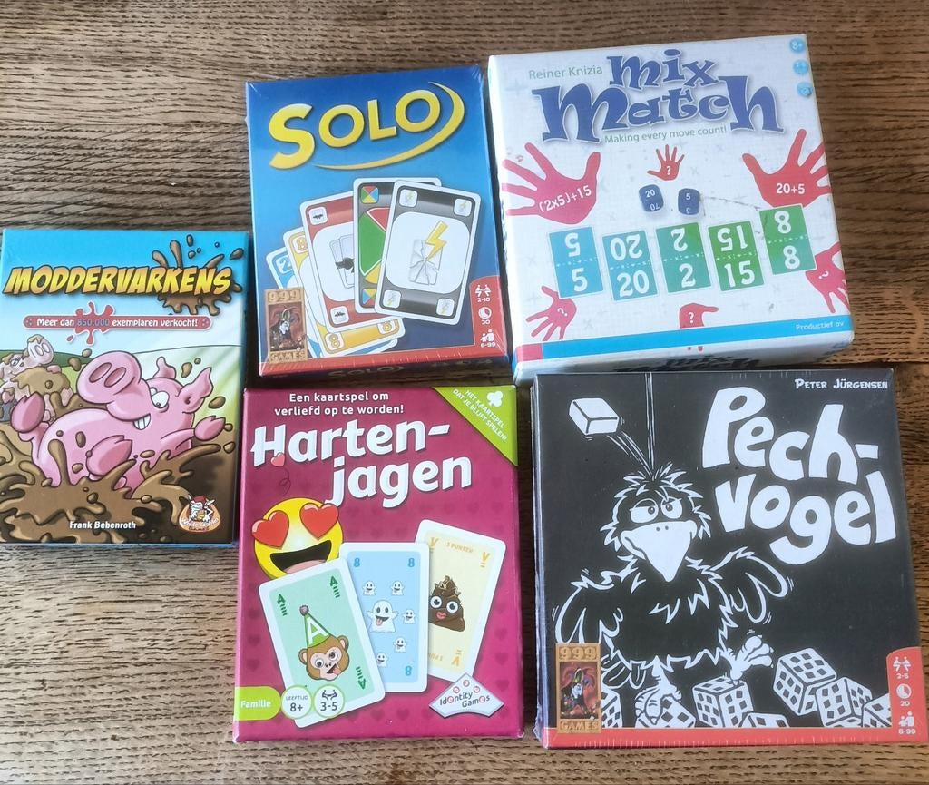 Modder varkens Solo Hartenjagen mix match pechvogel, Ophalen of Verzenden, Nieuw