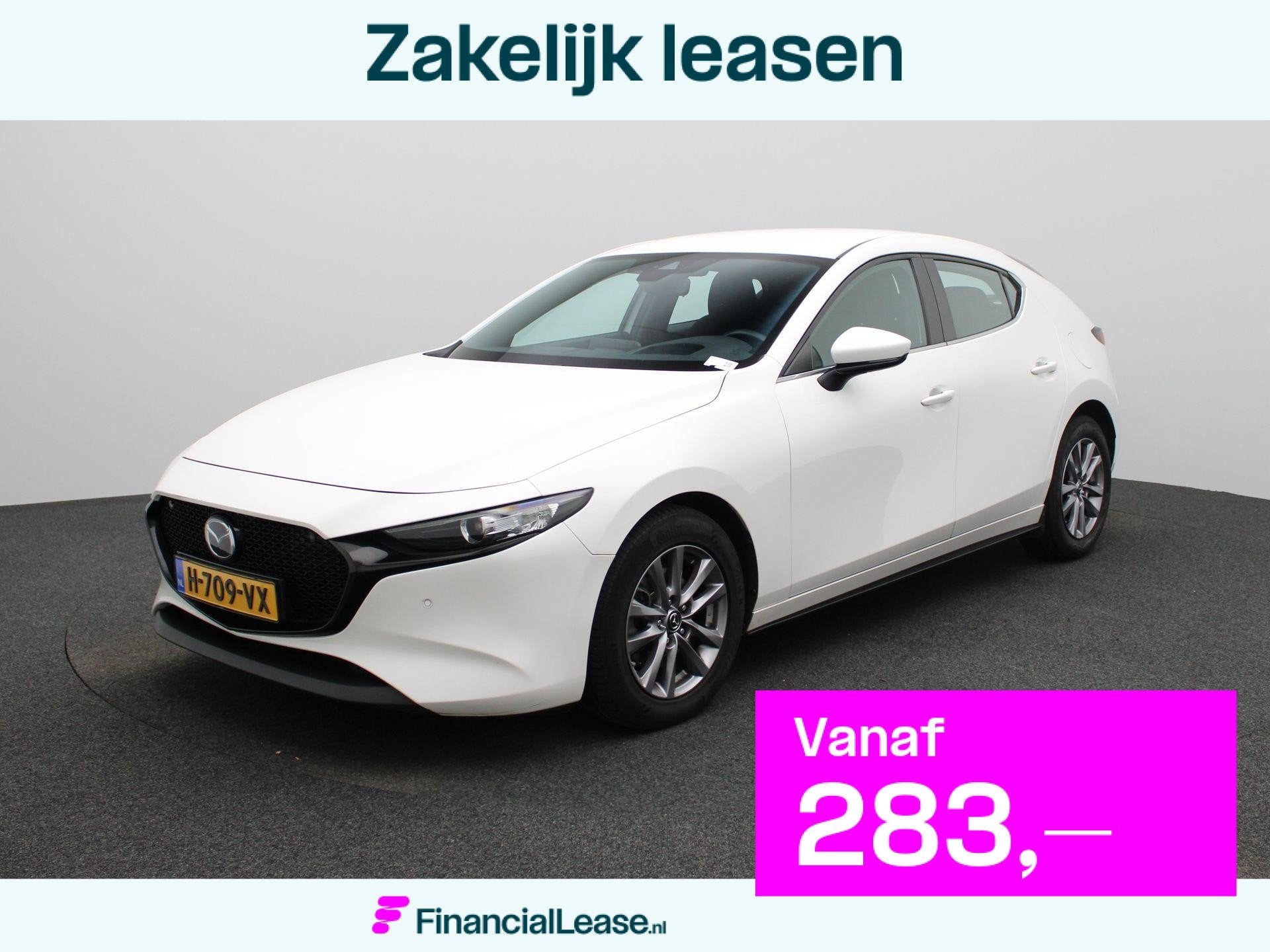Mazda 3 2.0 e-SkyActiv-X M Hybrid 180 Comfort met Bose | App, Voorwielaandrijving, Stof, Gebruikt, 4 cilinders