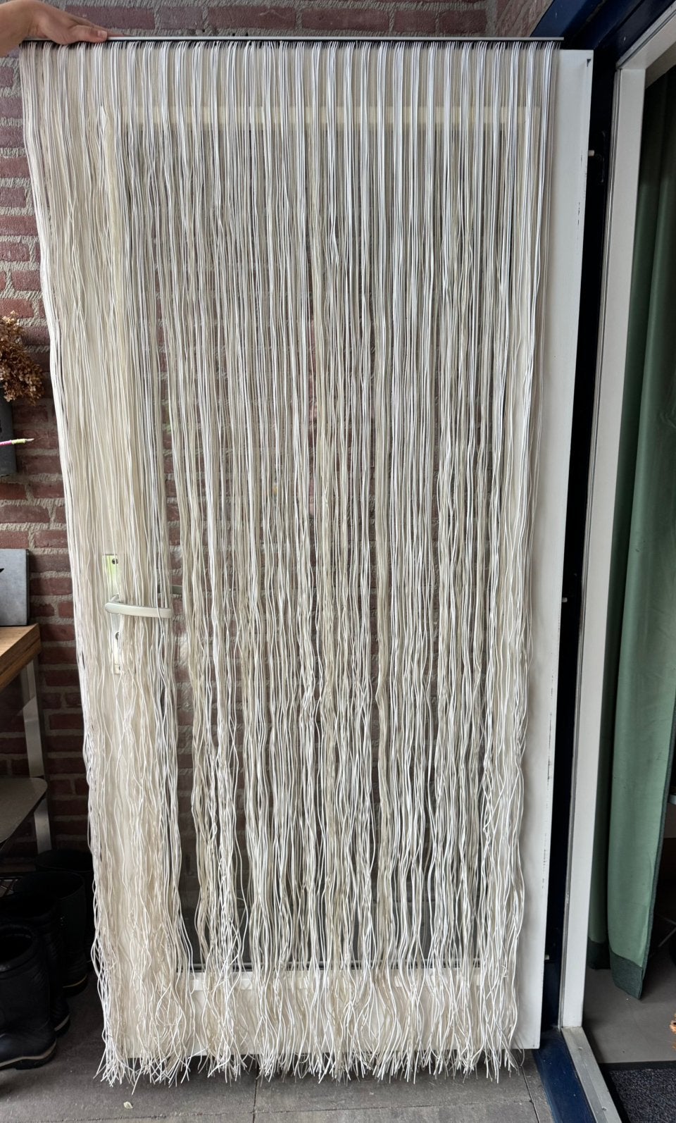Vliegengordijn sun-arts model 589 palermo 90x210, Ophalen, Zo goed als nieuw, Kunststof, 200 tot 215 cm