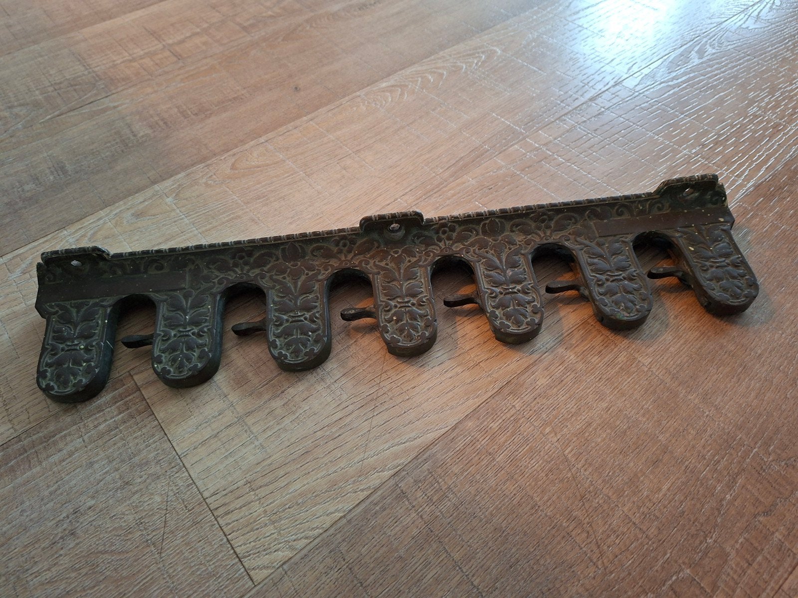 Zeldzame antieke bronzen paraplu- of wandelstokhouder, Ophalen of Verzenden, Brons