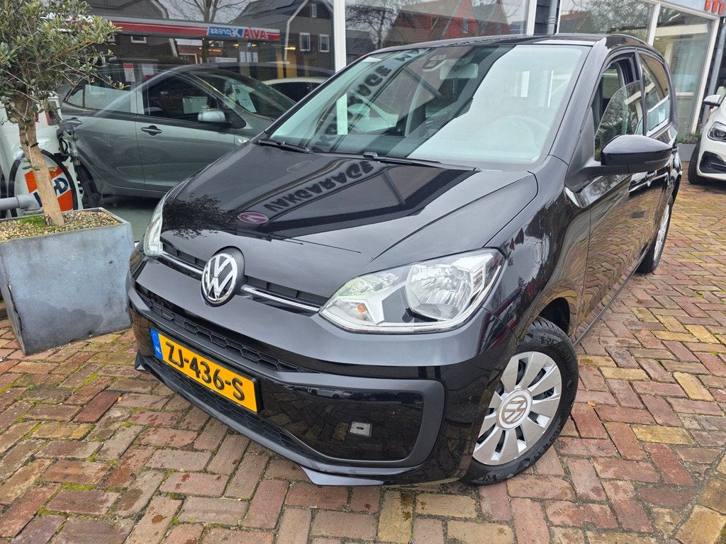 Volkswagen Up! 1.0 BMT move up!leuke auto, Auto's, Voorwielaandrijving, Gebruikt, Zwart, Origineel Nederlands
