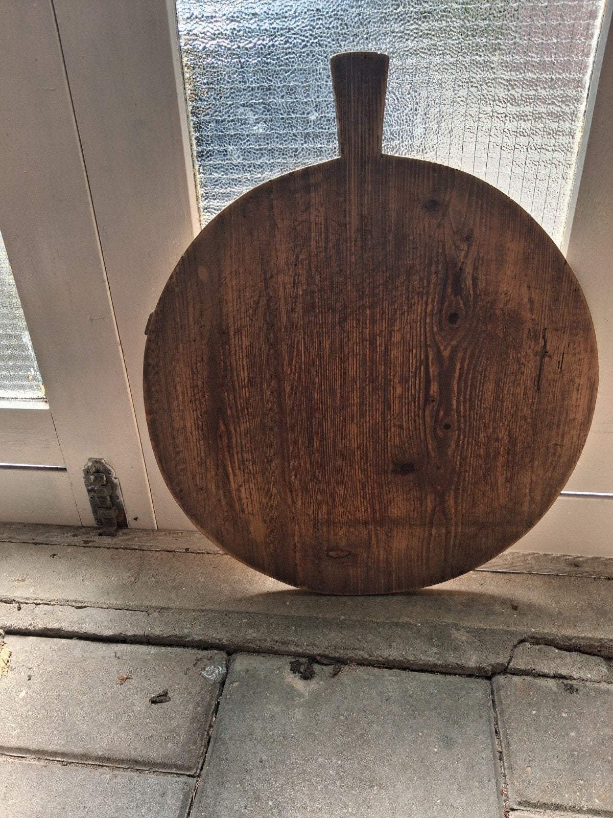 oud kaas/snijplank., Ophalen