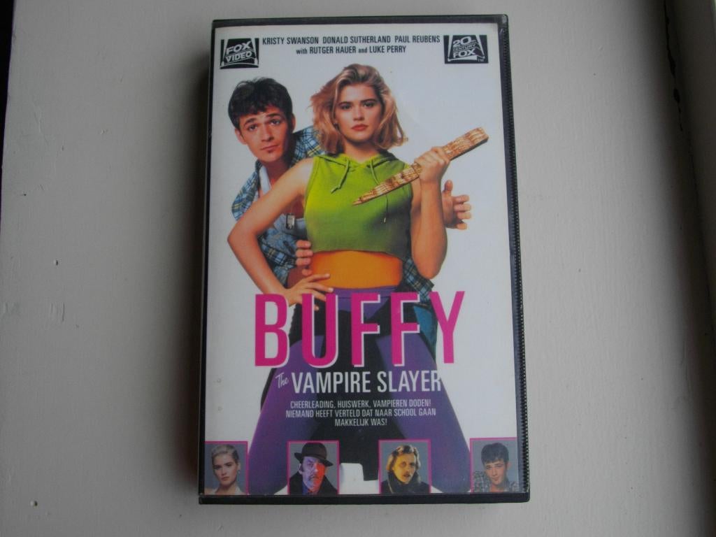 Buffy the Vampire Slayer (1992, Kristy Swanson) VHS, Alle leeftijden, Ophalen of Verzenden, Gebruikt, Actie en Avontuur
