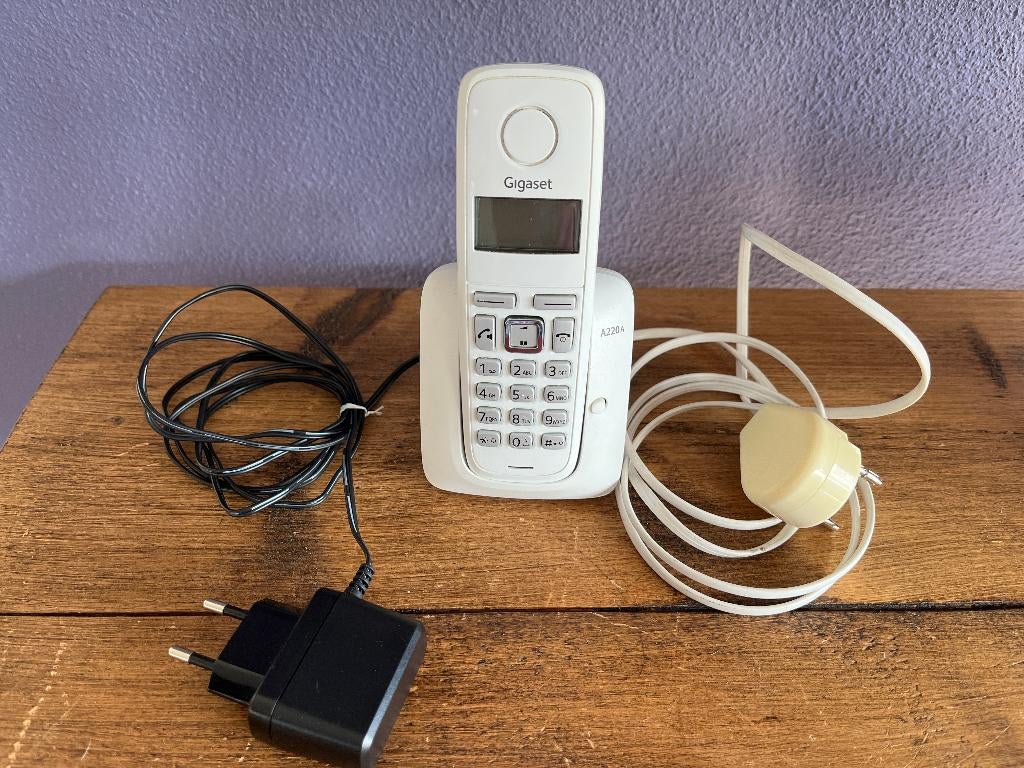 Gigaset A220  Wit, Ophalen of Verzenden, Gebruikt, 1 handset