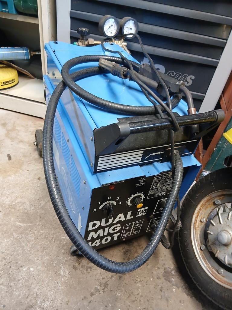 CEM Dual Mig 140T lasapparaat - Zo goed als nieuw, Ophalen, Zo goed als nieuw, Minder dan 150 ampère, Co2