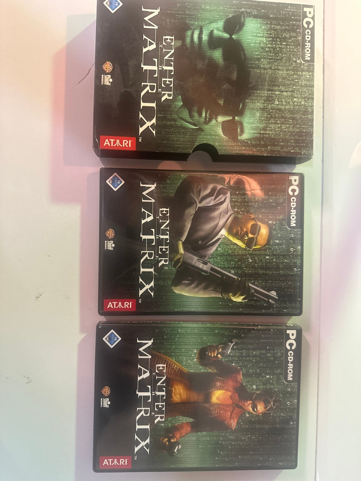 Enter the Matrix PC CD-ROM Spel - Compleet in Doos, Spelcomputers en Games, Games | Pc, Gebruikt, Avontuur en Actie, 1 speler