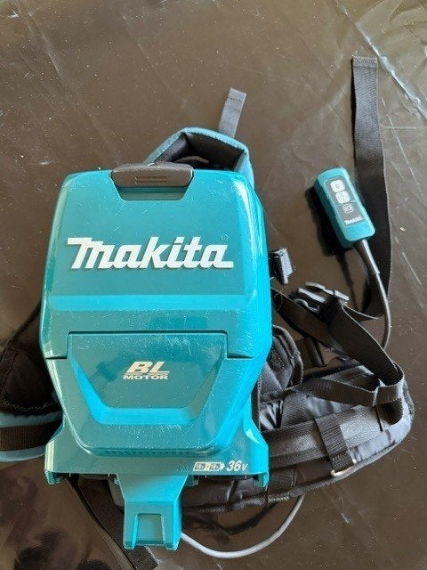 Makita Rugstofzuiger PDC01 36V / 2x18V BL Motor, Witgoed en Apparatuur, Stofzuigers, Gebruikt, Overige typen, Makita, Minder dan 1200 watt