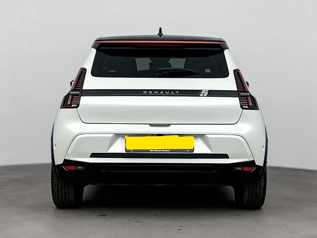 Renault 5 Comfort Range Iconic Cinq 52 kWh 150PK | Harman Ka, Auto's, Renault, Stof, Wit, Origineel Nederlands, Automatische klimaatregeling