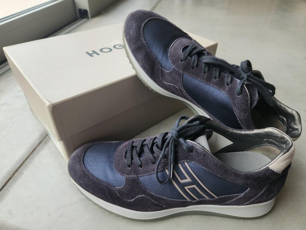 Hogan Sneakers Maat 9 (43) - uitstekende staat, Blauw, Ophalen of Verzenden, Sneakers of Gympen, Hogan