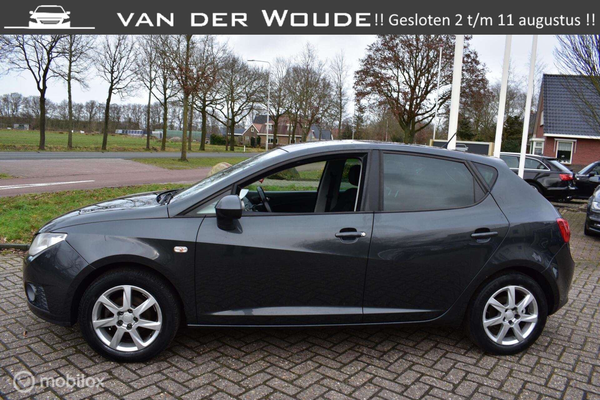 Seat Ibiza 1.6 Sport-up 5DRS, '09 Airco|Cruise|Lm wielen., Auto's, Voorwielaandrijving, 40 €/maand, 4 cilinders, Ibiza