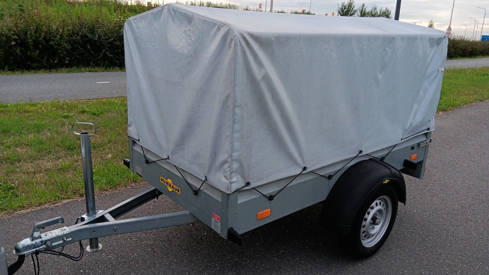 Humbaur steely huif aanhanger, Auto diversen, Aanhangers en Bagagewagens, Zo goed als nieuw, Ophalen
