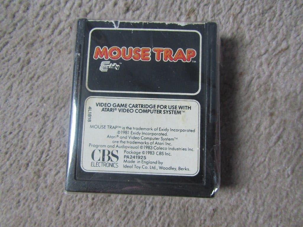 Atari spel: Mouse trap in plastic, Spelcomputers en Games, Games | Atari, Avontuur en Actie, Gebruikt, 1 speler, Ophalen of Verzenden
