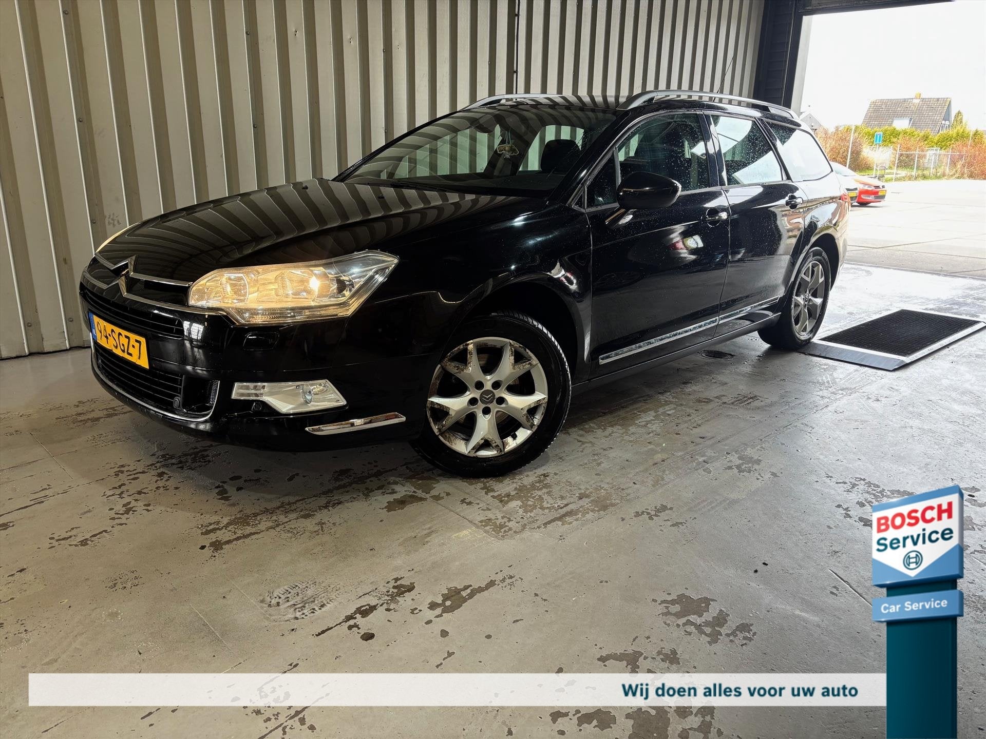 Citroen C5 2.0 HDIF AUT6(HYDR.V)BREAK Comfort, Auto's, Citroën, Automaat, Gebruikt, Zwart, 14 km/l