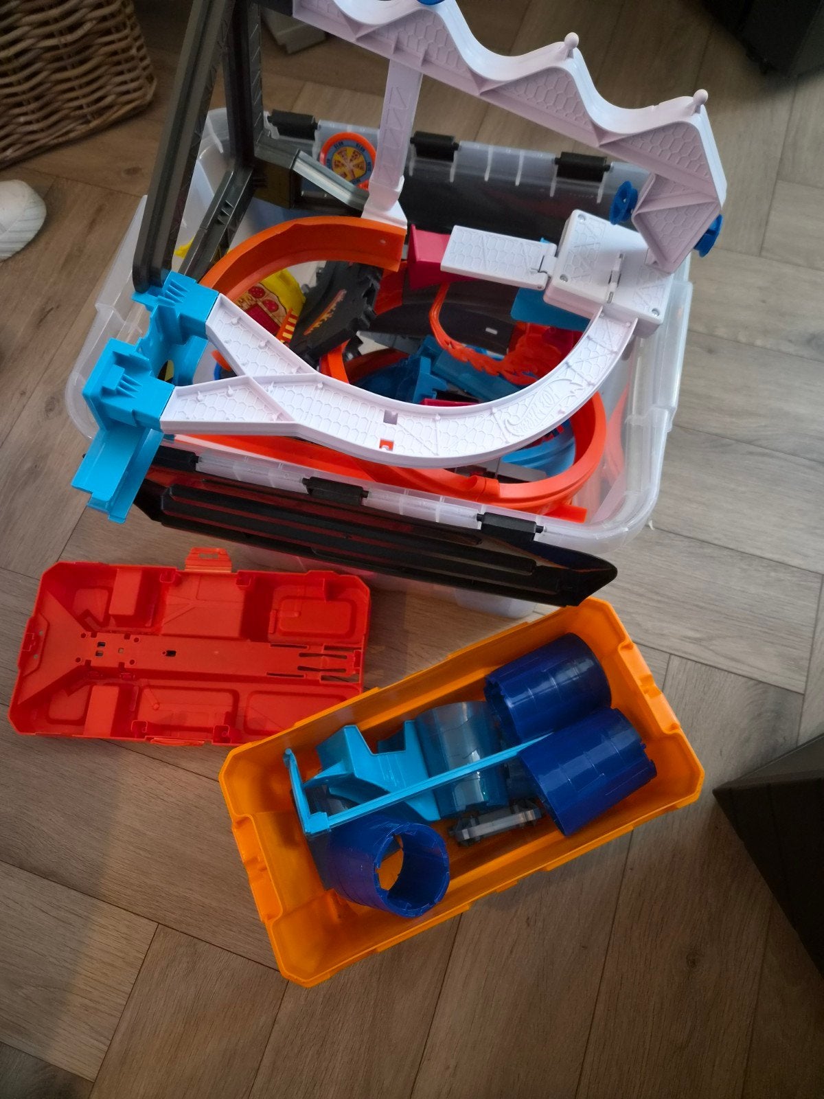 banen hotwheels, Ophalen, Zo goed als nieuw, Handmatig, Hot Wheels