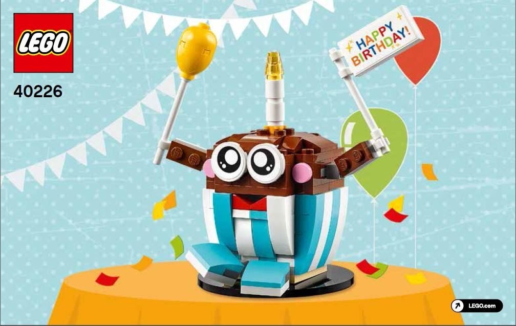 40226 - Seasonal: Birthday Buddy, Hello@support.lego.com, Lego, Nieuw, Ophalen of Verzenden