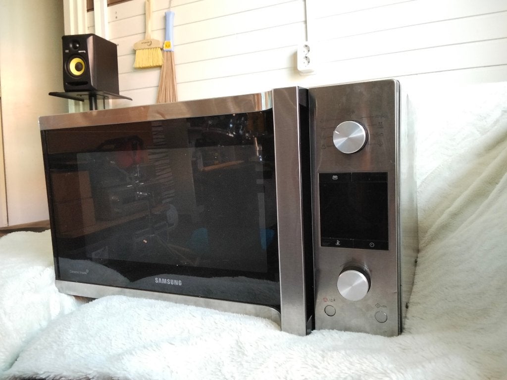 Samsung combi-oven MC457TDRCSR, Ophalen, Minder dan 45 cm, 60 cm of meer, Draaiplateau