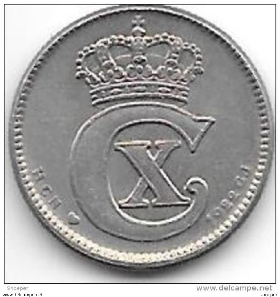 denmark 25 ore 1922 !!! km 815.2a xf+ catalog val 90,00$, Verzenden, Overige landen, Losse munt